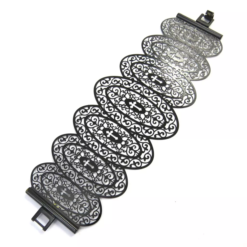 Les Trésors De Lily Bracelet 'Carmen' Noir [L8748]