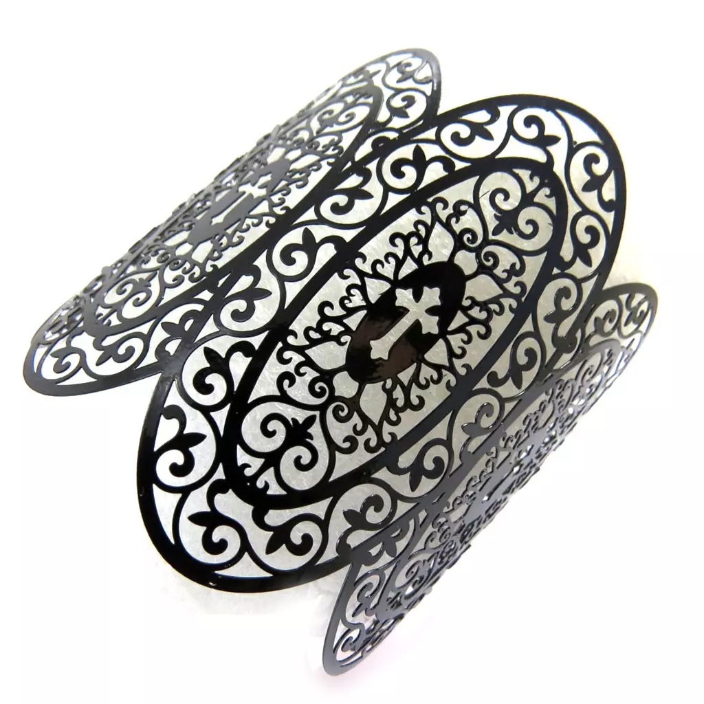 Les Trésors De Lily Bracelet 'Carmen' Noir [L8748]