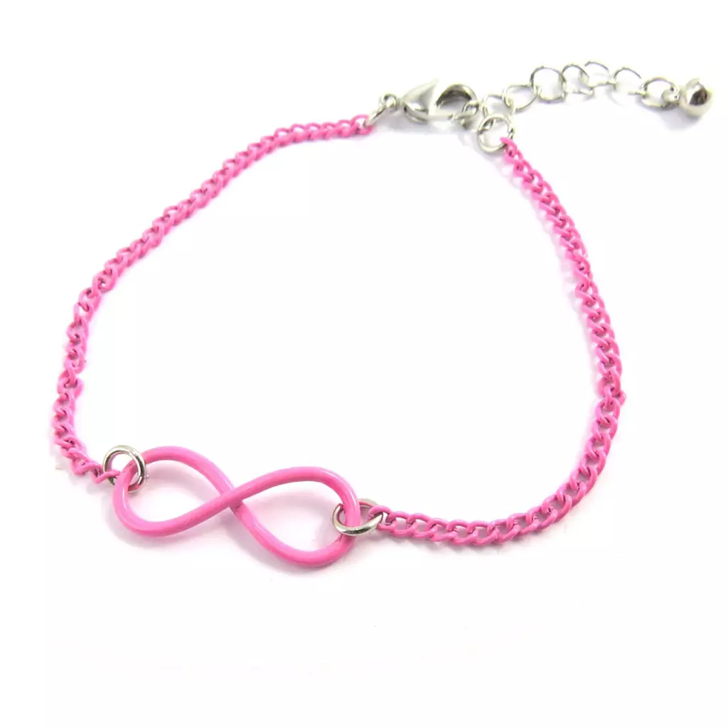 Les Trésors De Lily Bracelet 'Infini' Rose [M6174]