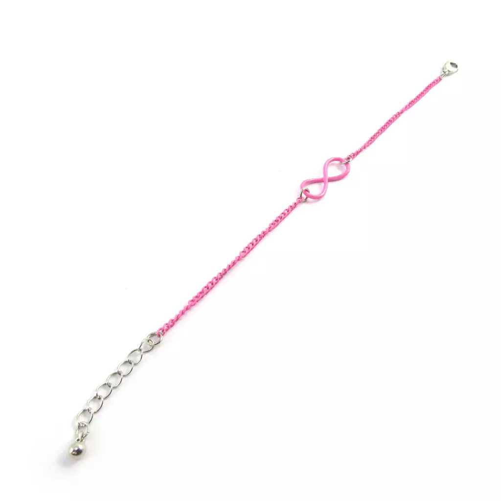 Les Trésors De Lily Bracelet 'Infini' Rose [M6174]