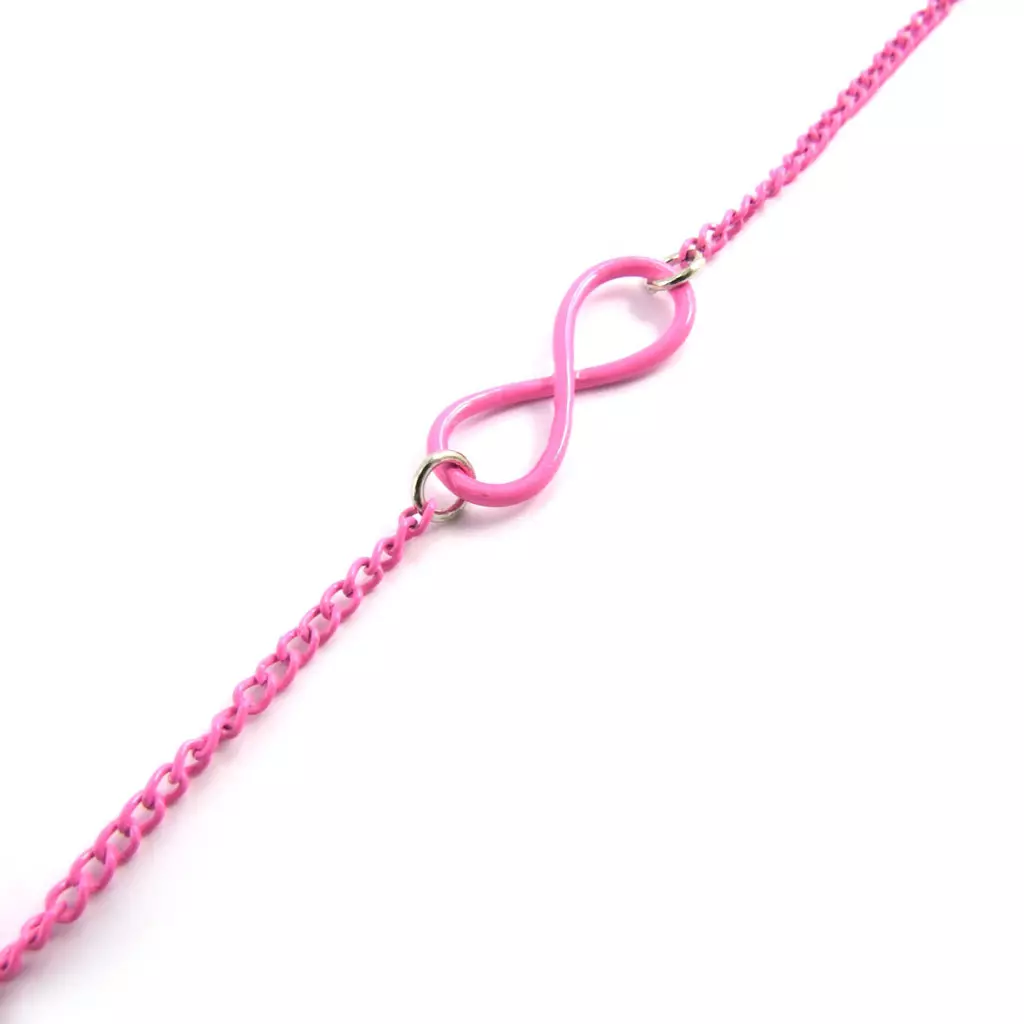 Les Trésors De Lily Bracelet 'Infini' Rose [M6174]