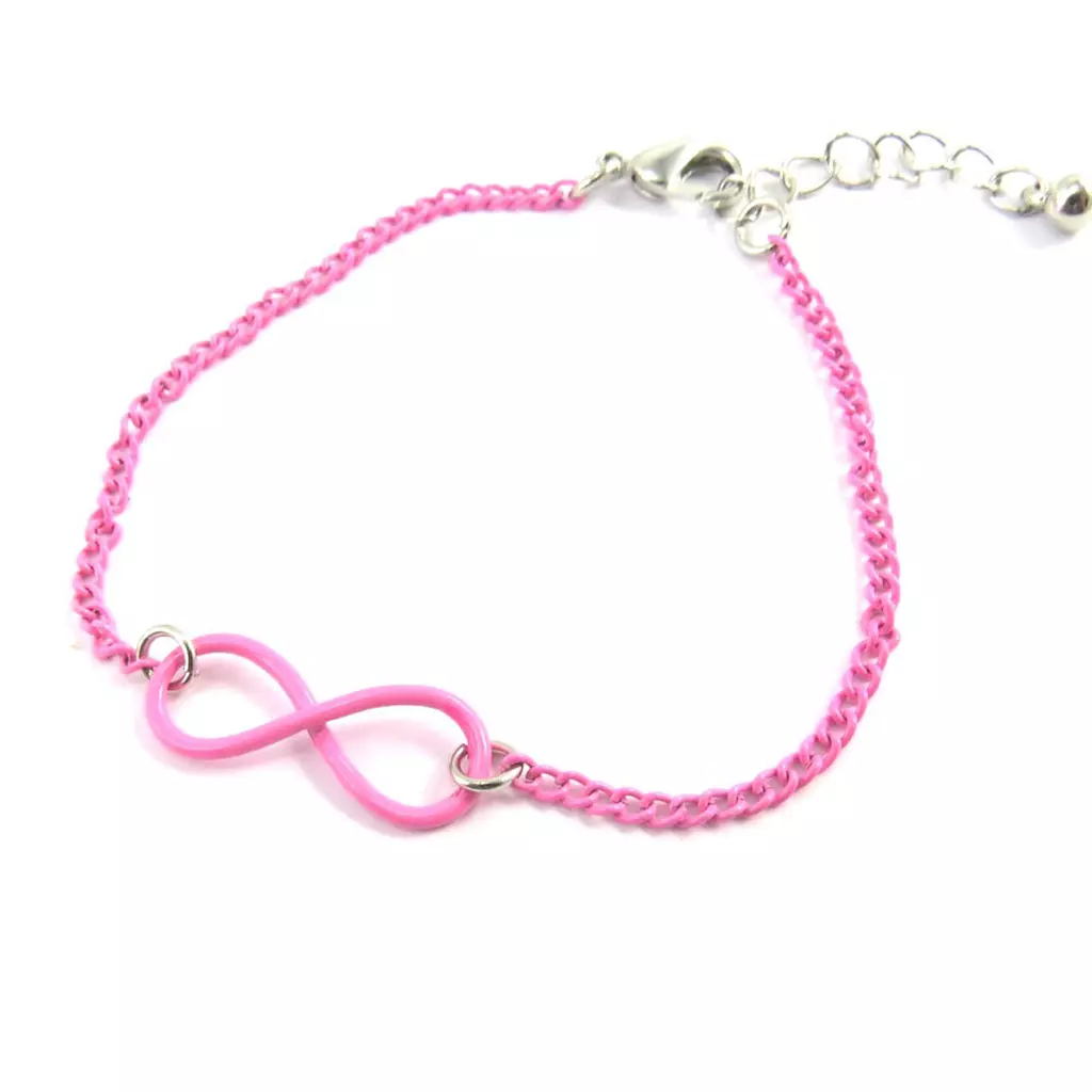 Les Trésors De Lily Bracelet 'Infini' Rose [M6174]