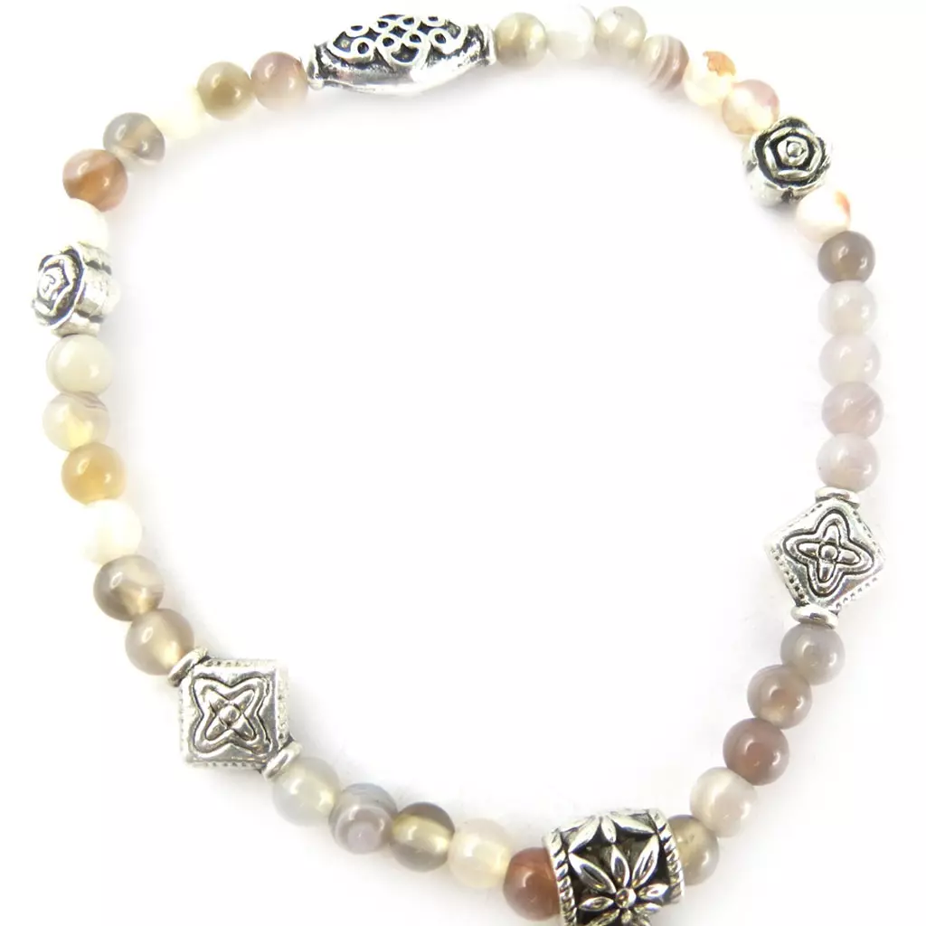 Les Trésors De Lily Bracelet 'Minéralia' Agate [K7292]