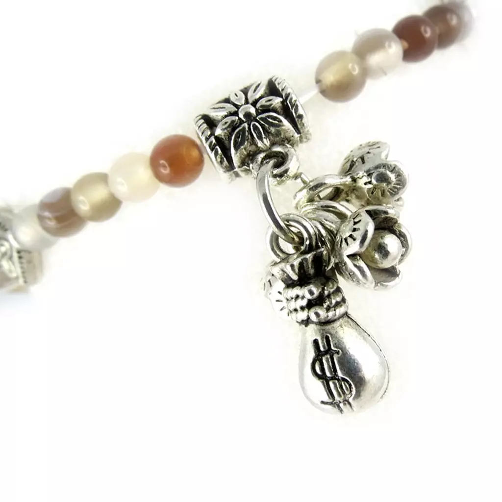 Les Trésors De Lily Bracelet 'Minéralia' Agate [K7292]