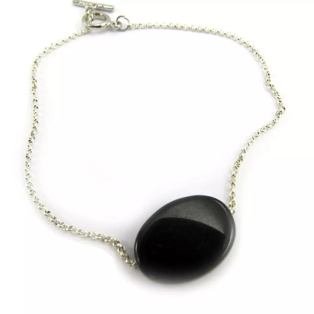 Les Trésors De Lily Bracelet 'Minéralia' Noir [G2913]