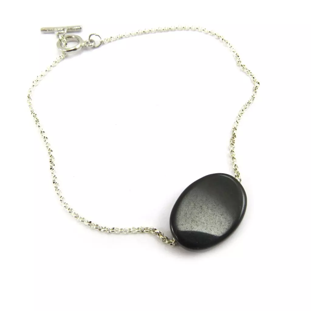 Les Trésors De Lily Bracelet 'Minéralia' Noir [G2913]