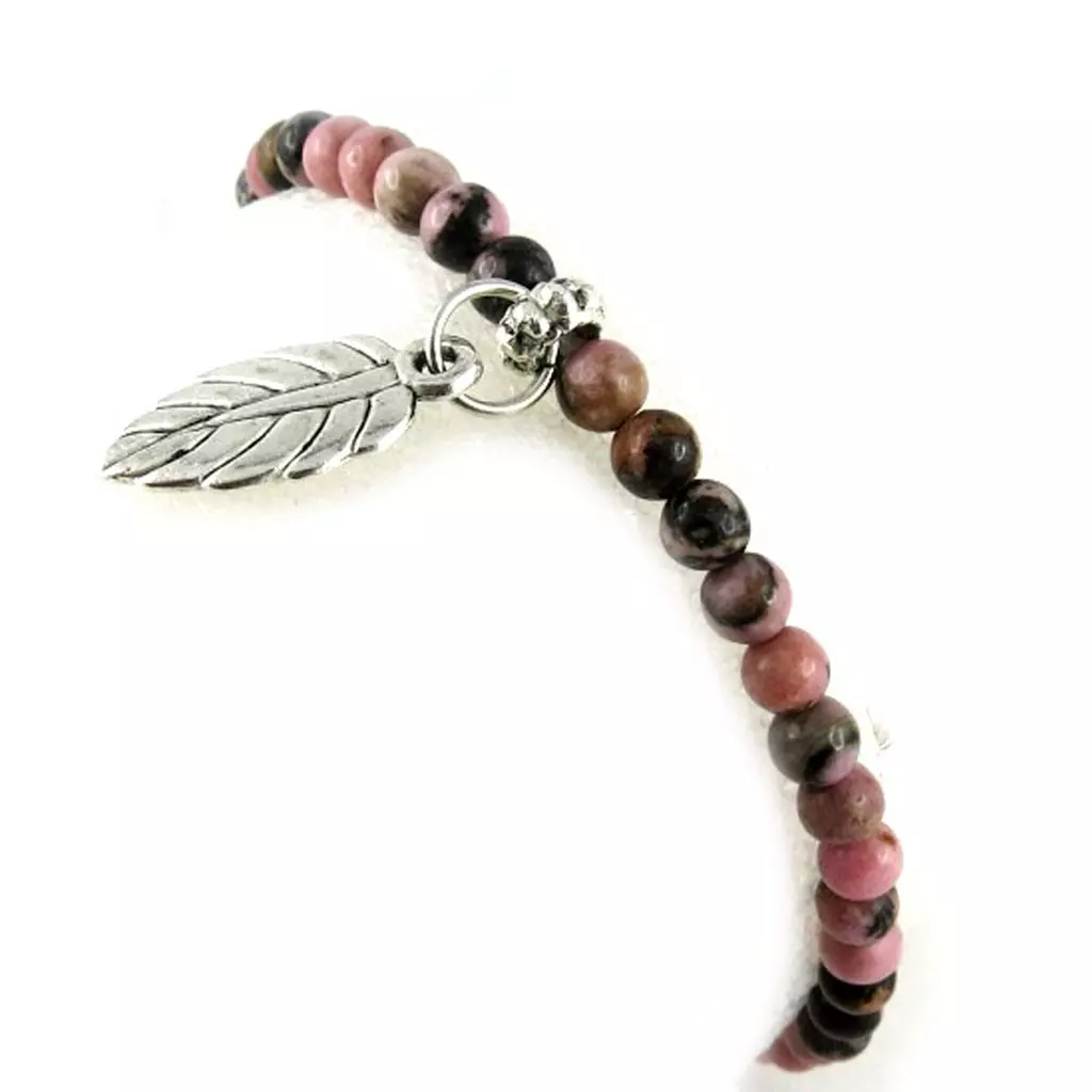 Les Trésors De Lily Bracelet 'Minéralia' Rose [L0554]