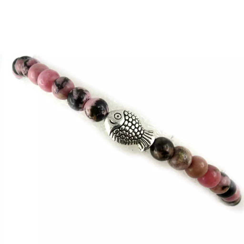 Les Trésors De Lily Bracelet 'Minéralia' Rose [L0554]