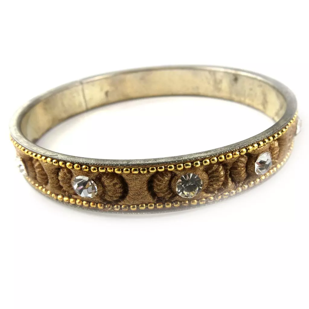 Les Trésors De Lily Bracelet 'Palanquin' Doré [B8588]
