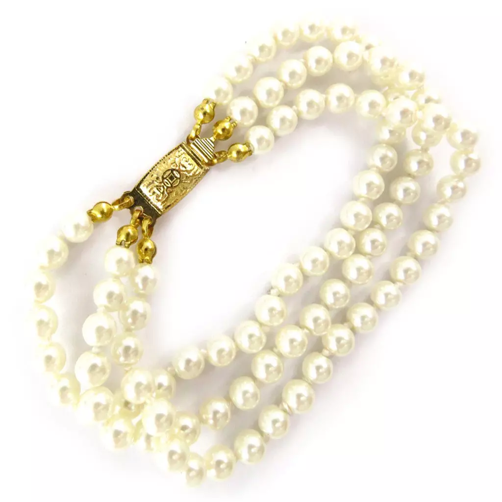 Les Trésors De Lily Bracelet 'Perla' Ivoire [J6307]