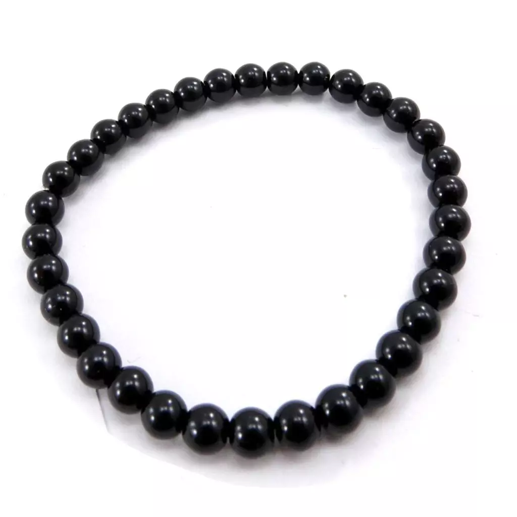 Les Trésors De Lily Bracelet 'Perla' Noir 6 Mm [J7558]