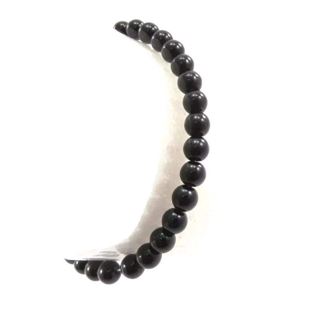 Les Trésors De Lily Bracelet 'Perla' Noir 6 Mm [J7558]