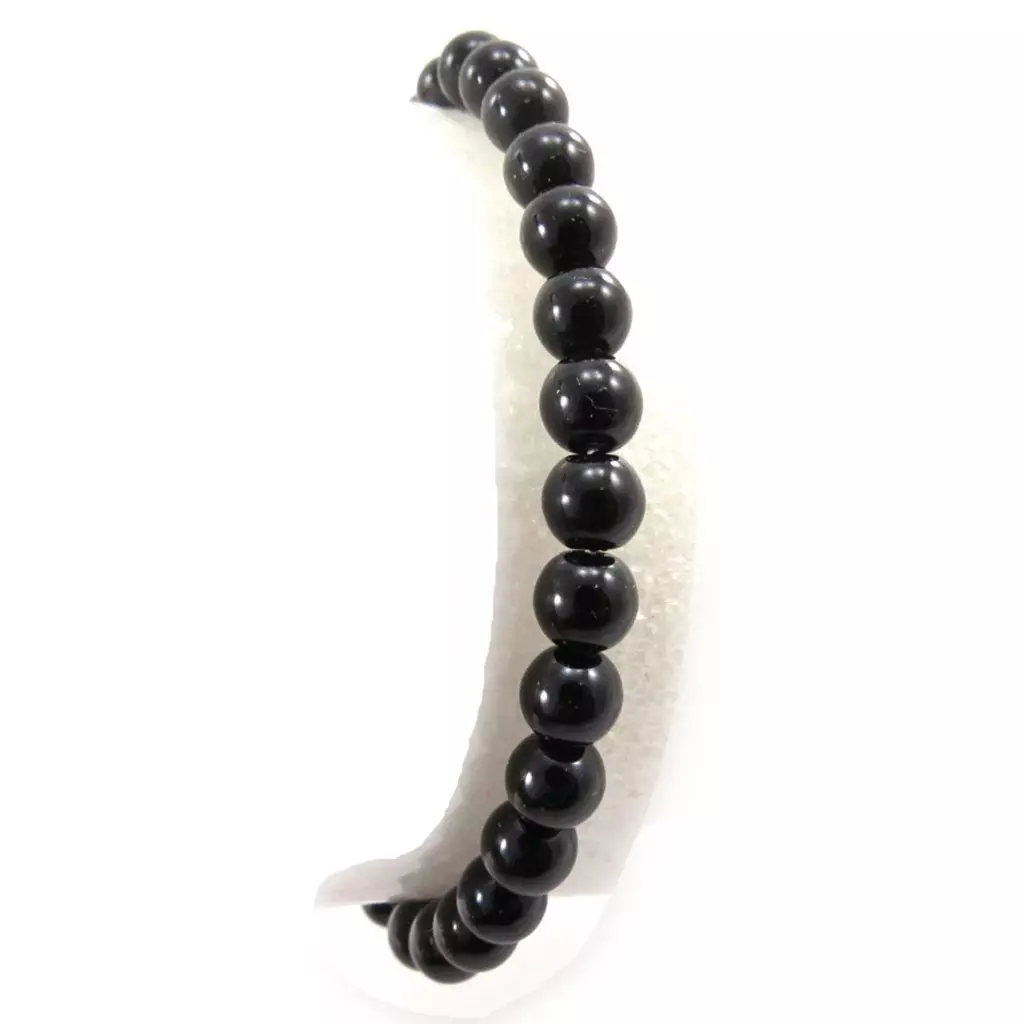 Les Trésors De Lily Bracelet 'Perla' Noir 6 Mm [J7558]