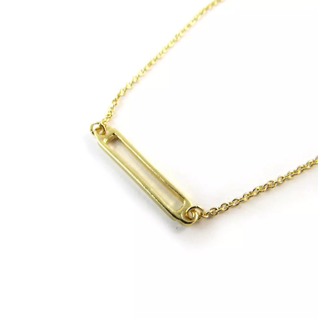 Les Trésors De Lily Bracelet 'Rectangle' Doré [N8132]