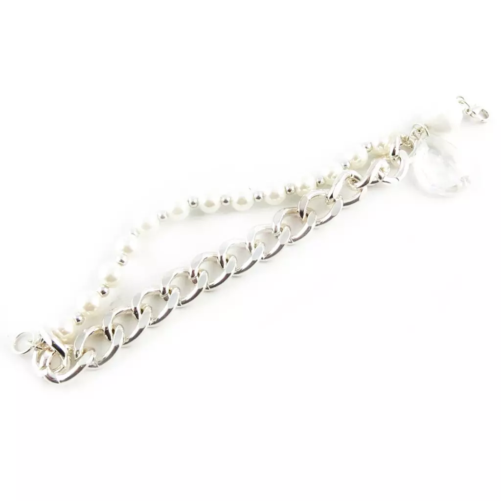Les Trésors De Lily Bracelet 'Sissi' Blanc [E3169]