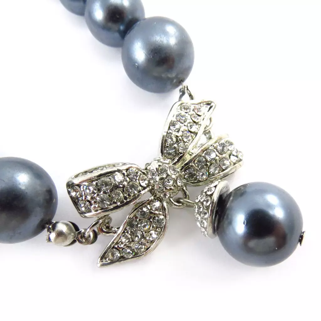 Les Trésors De Lily Bracelet 'Sissi' Gris [J6309]