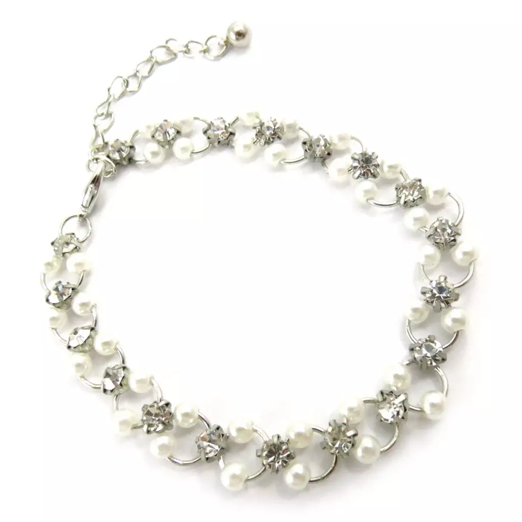 Les Trésors De Lily Bracelet 'Sissi' Ivoire [J6312]