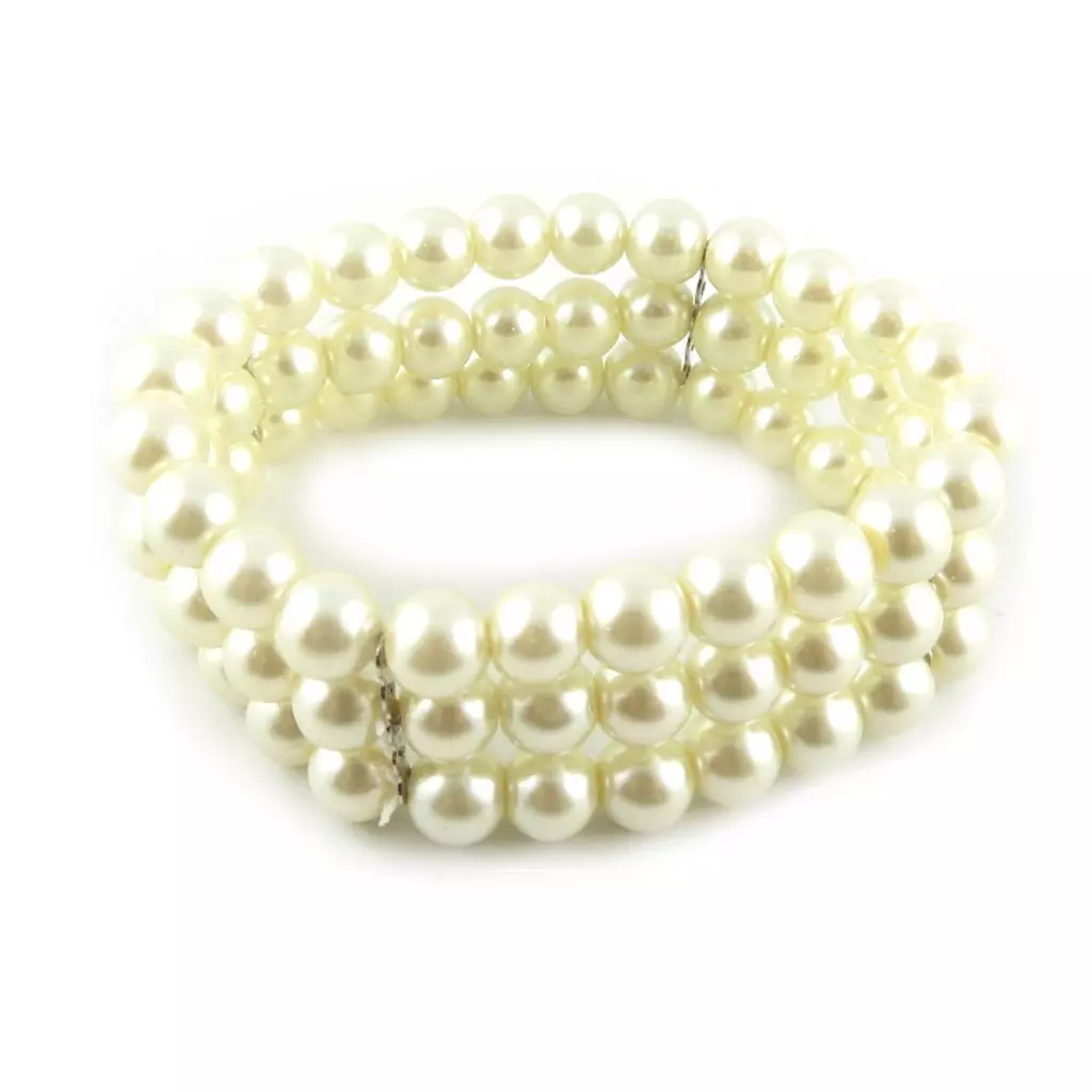 Les Trésors De Lily Bracelet 'Sissi' Ivoire [L1338]
