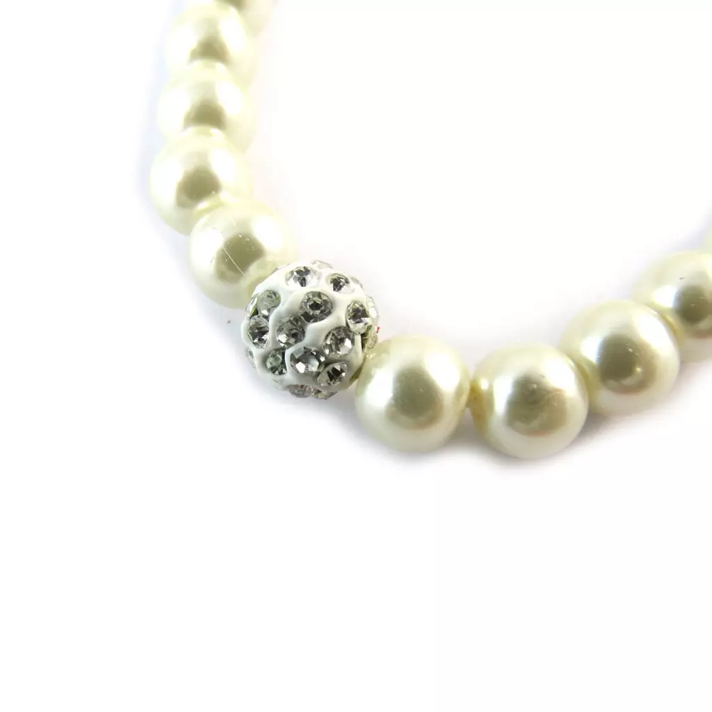 Les Trésors De Lily Bracelet 'Sissi' Ivoire [N8255]