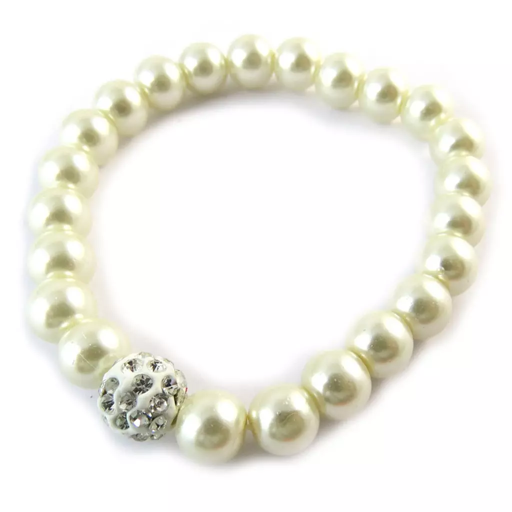 Les Trésors De Lily Bracelet 'Sissi' Ivoire [N8255]