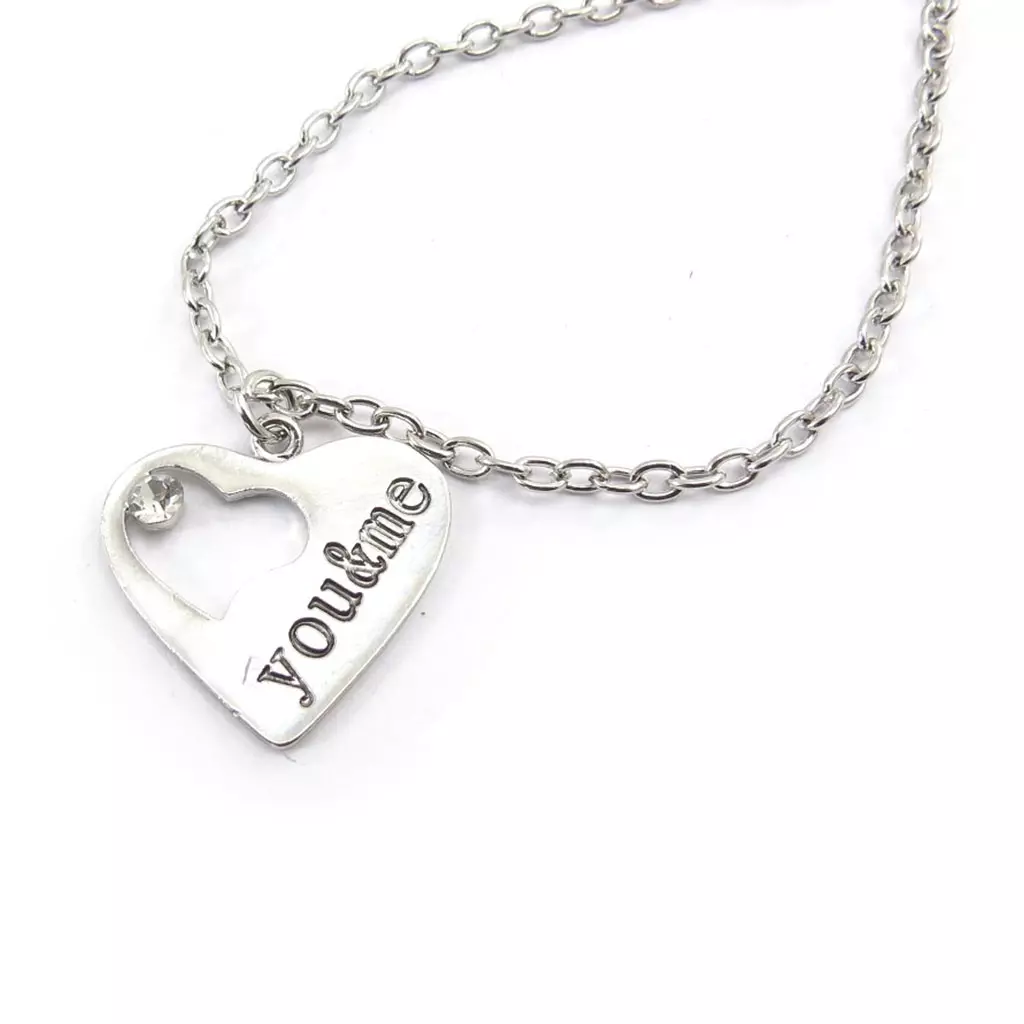 Les Trésors De Lily Bracelet 'You & Me' Argenté [J7752]