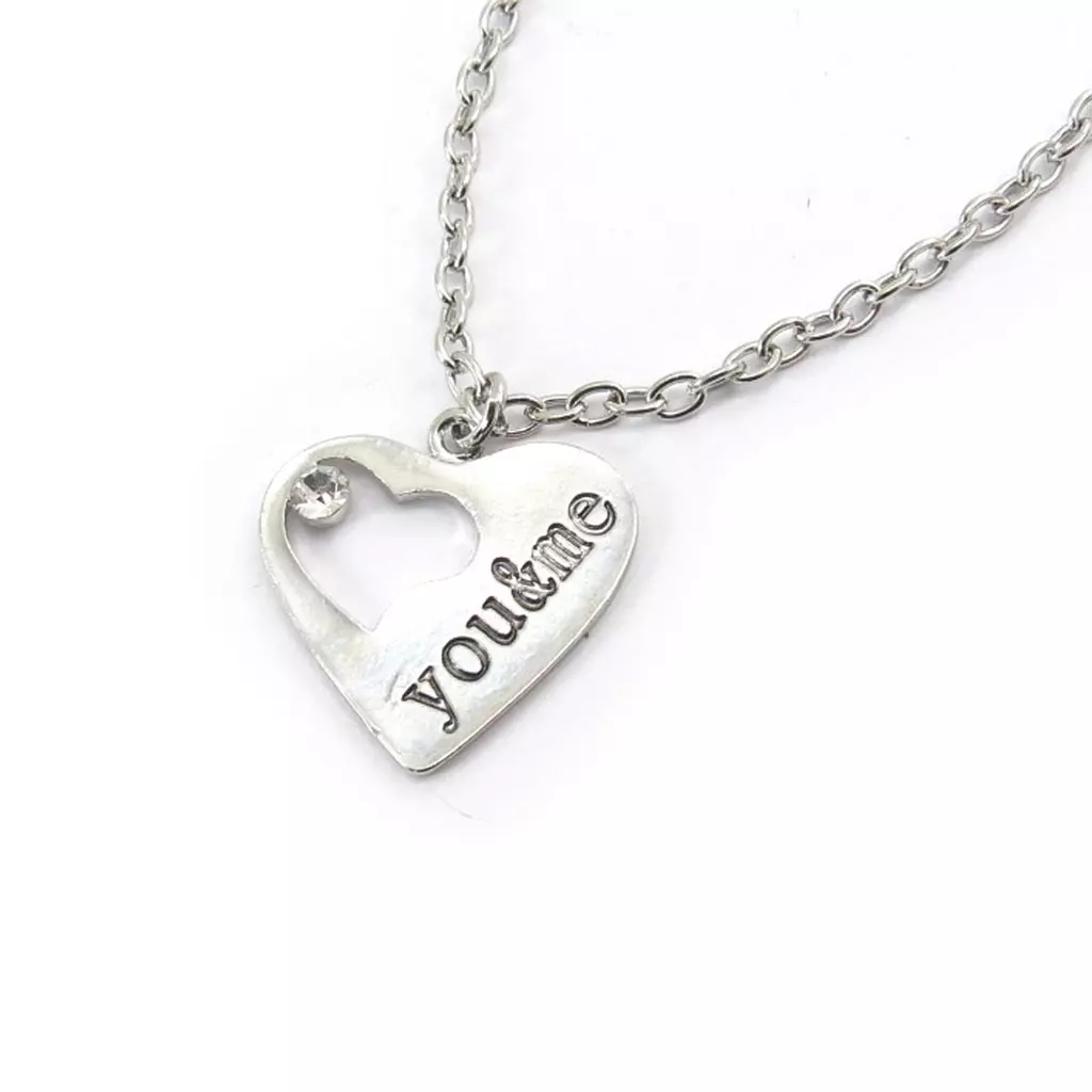 les trésors de lily Bracelet 'You & Me' argenté [J7752]