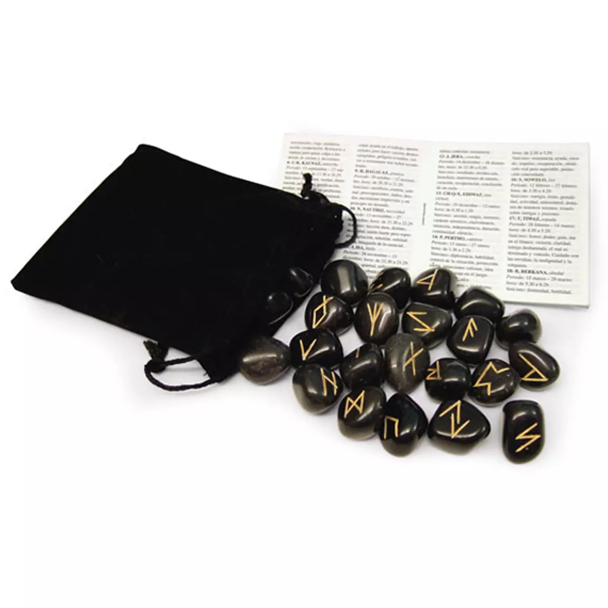 les trésors de lily Coffret 'Runes' noir [R0596]