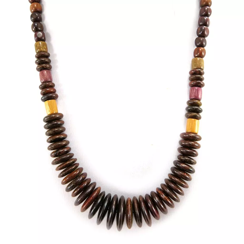 les trésors de lily Collier 'Amazonia' Bois [E4899]
