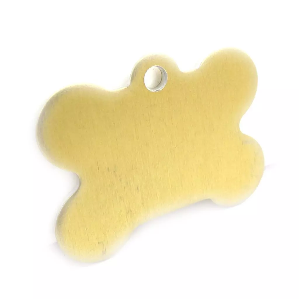 Les Trésors De Lily Médaille Animaux 'Os' Doré [C3719]