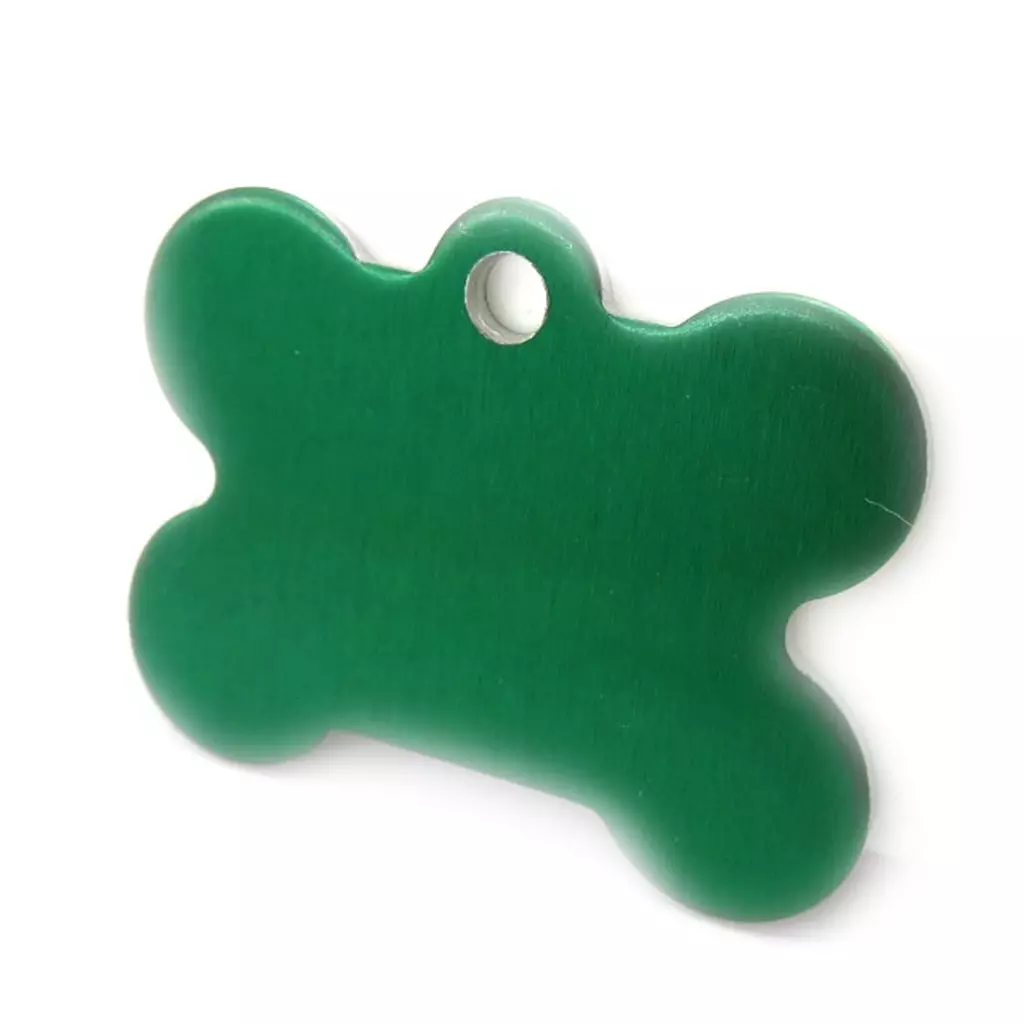 les trésors de lily Médaille Animaux 'Os' Vert [C3720]