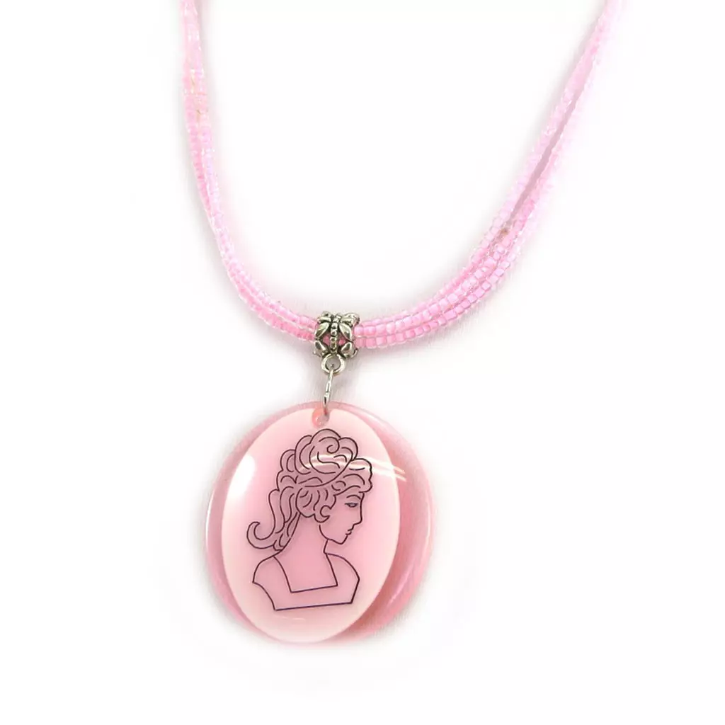 Les Trésors De Lily Parure 'Athena' Rose [L7515]