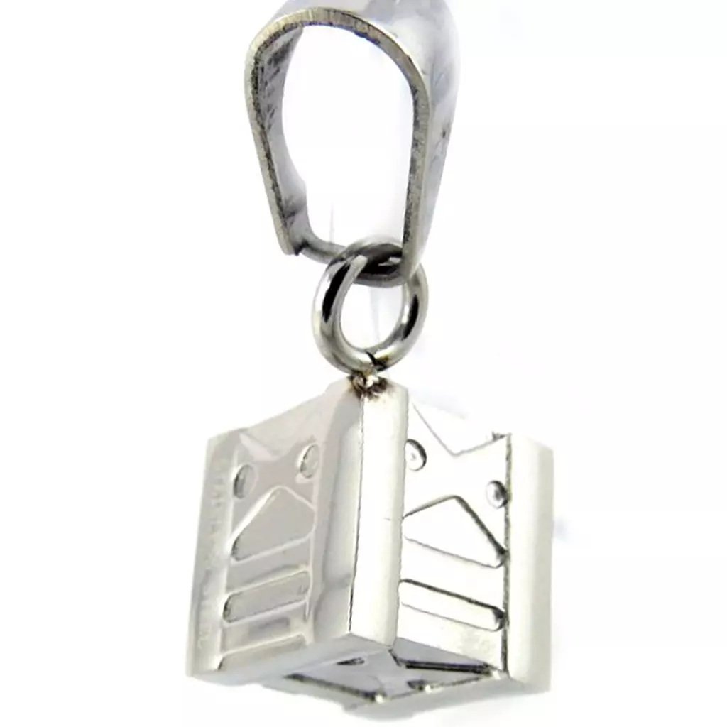 Les Trésors De Lily Pendentif Acier 'Dés' [M1836]