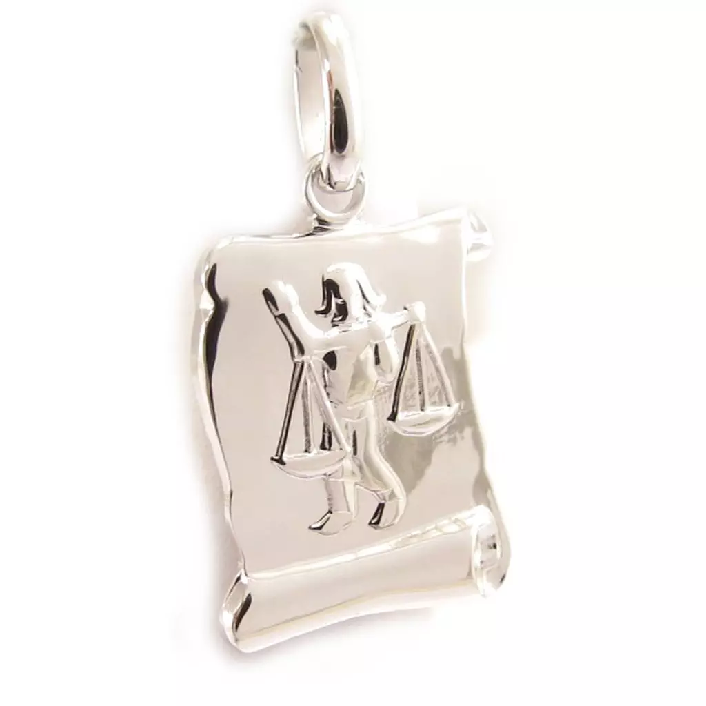 Les Trésors De Lily Pendentif Argent 'Balance' [L0929]