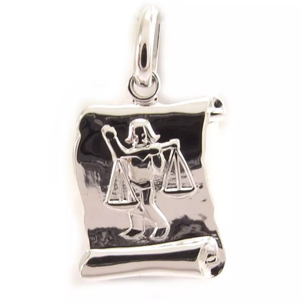 Les Trésors De Lily Pendentif Argent 'Balance' [L0929]