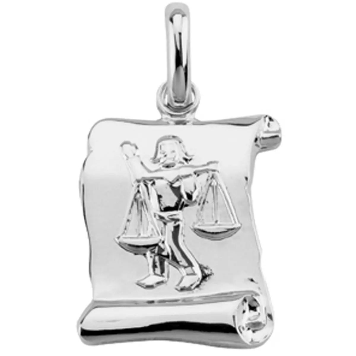 les trésors de lily Pendentif Argent 'Balance' [L0929]