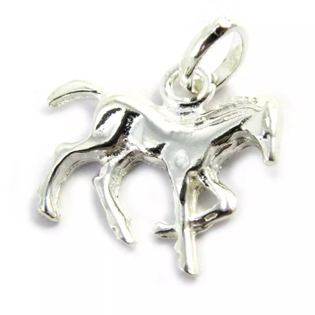 Les Trésors De Lily Pendentif Argent 'Cheval' [M6937]