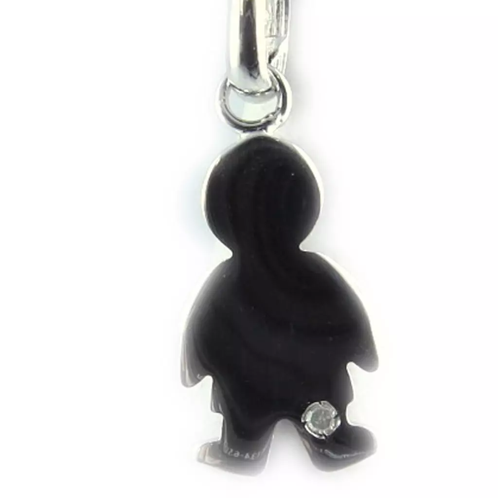 Les Trésors De Lily Pendentif Argent 'Garçon' [L1380]