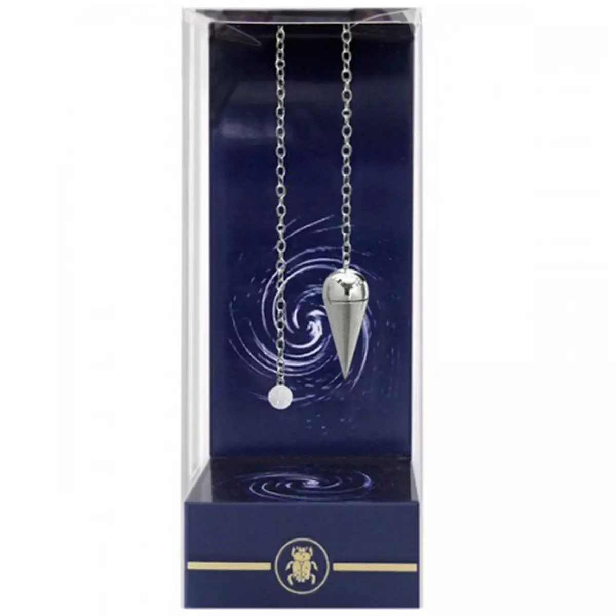 les trésors de lily Pendule 'Oracle' argenté [J4822]