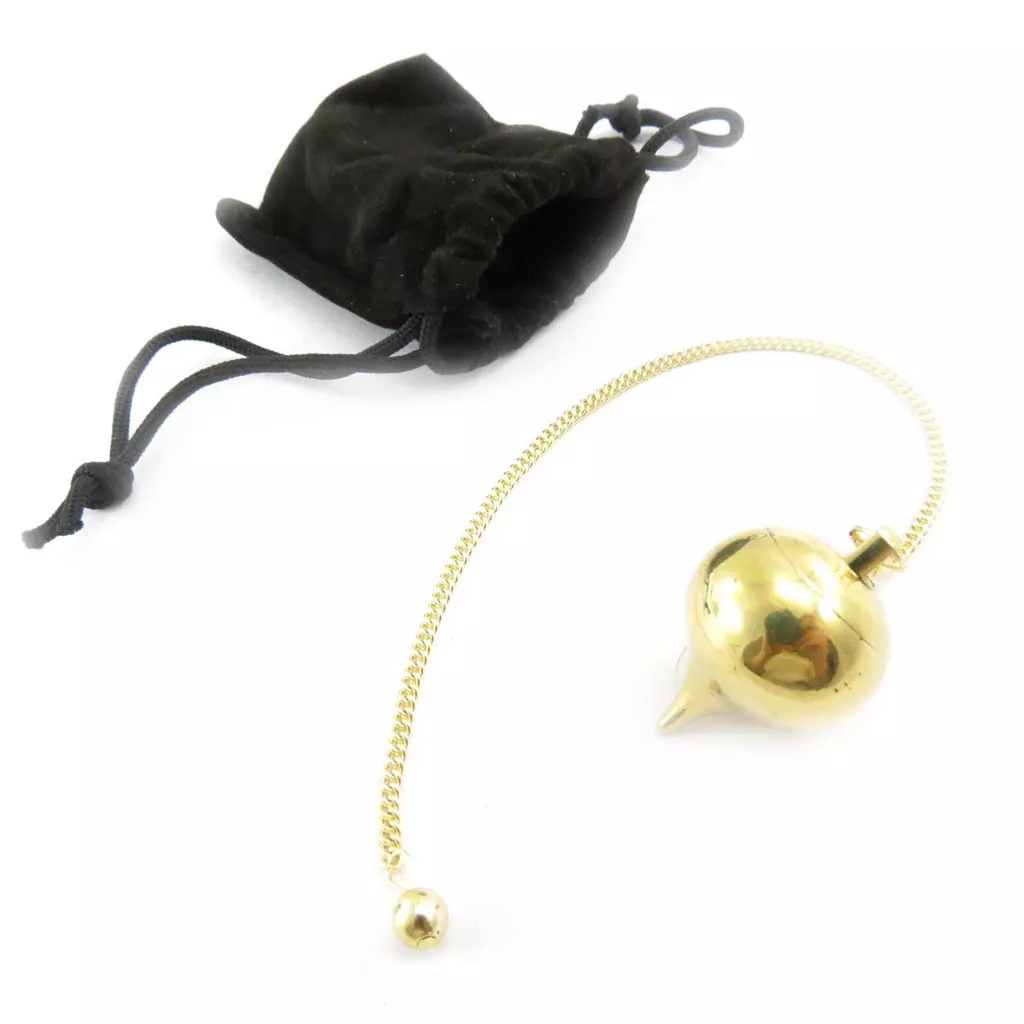 Les Trésors De Lily Pendule 'Oracle' Doré [J5458]