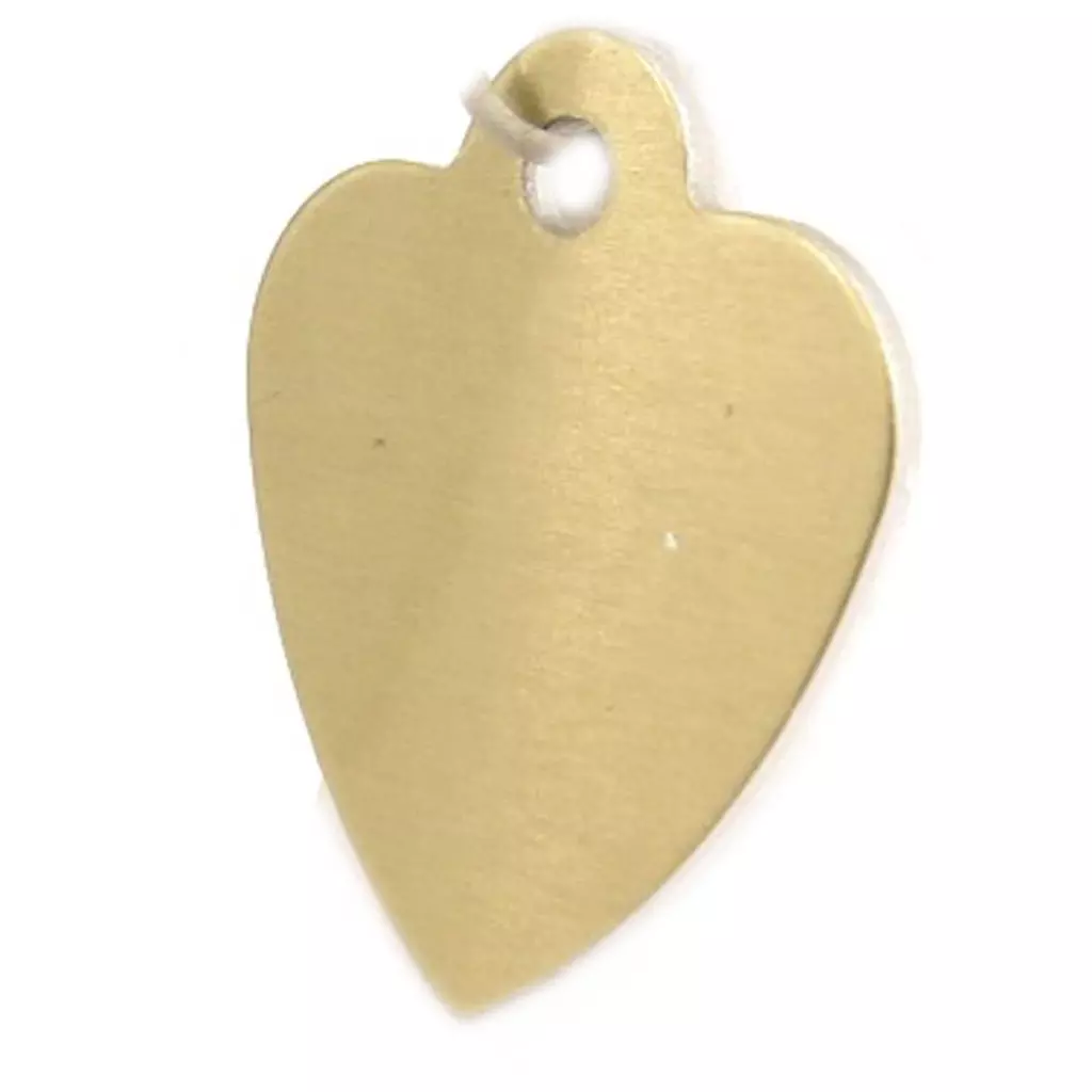 Les Trésors De Lily Médaille Animaux 'Coeur' Doré Laiton [C2991]