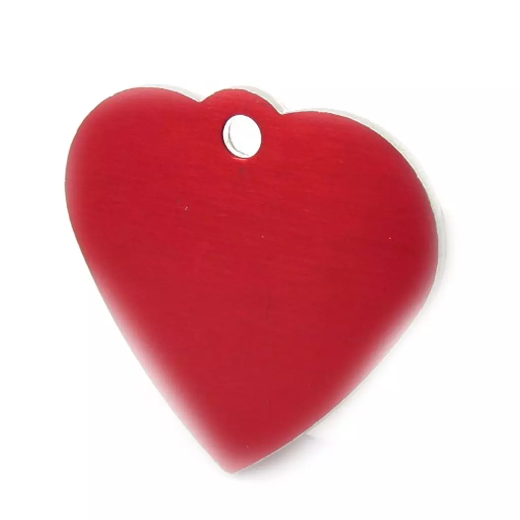 les trésors de lily Médaille Animaux 'Coeur' Rouge [C3732]