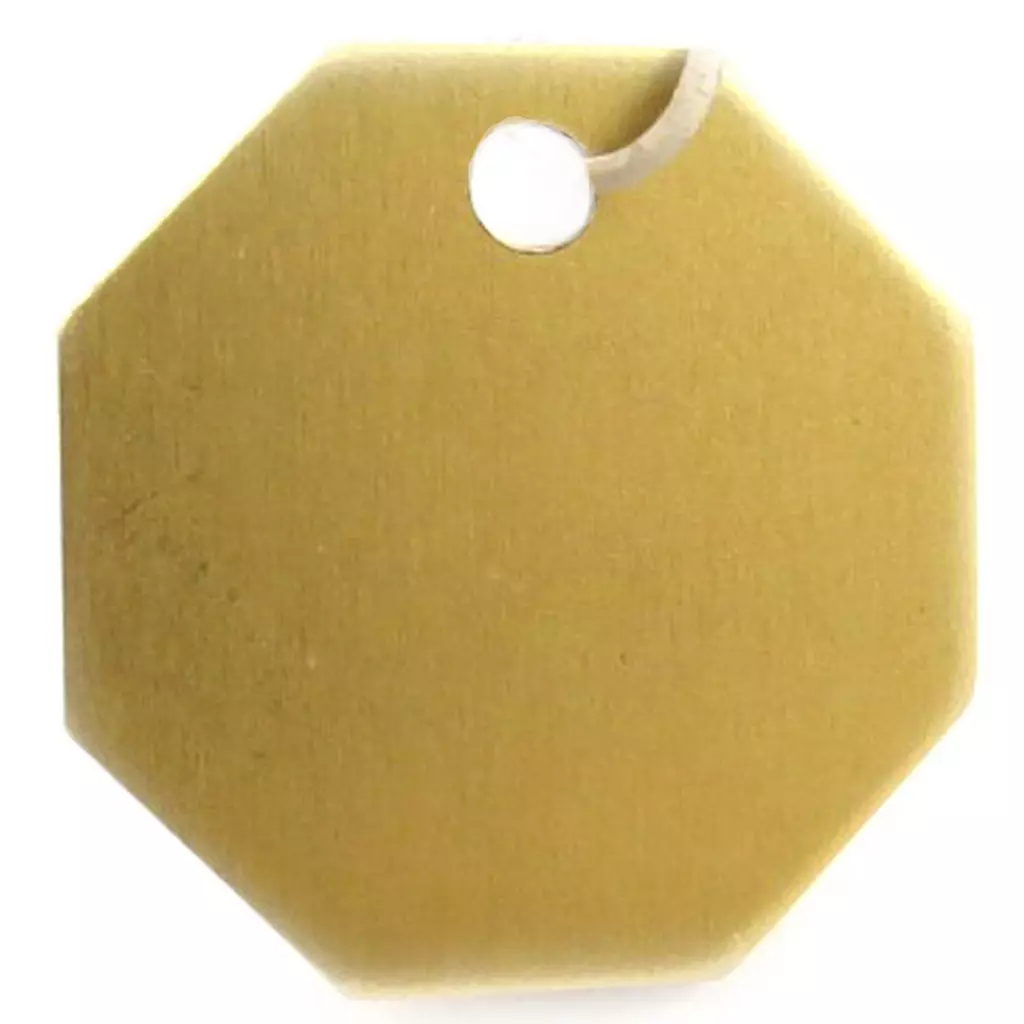 les trésors de lily Médaille Animaux 'Octogone' Doré [C3724]