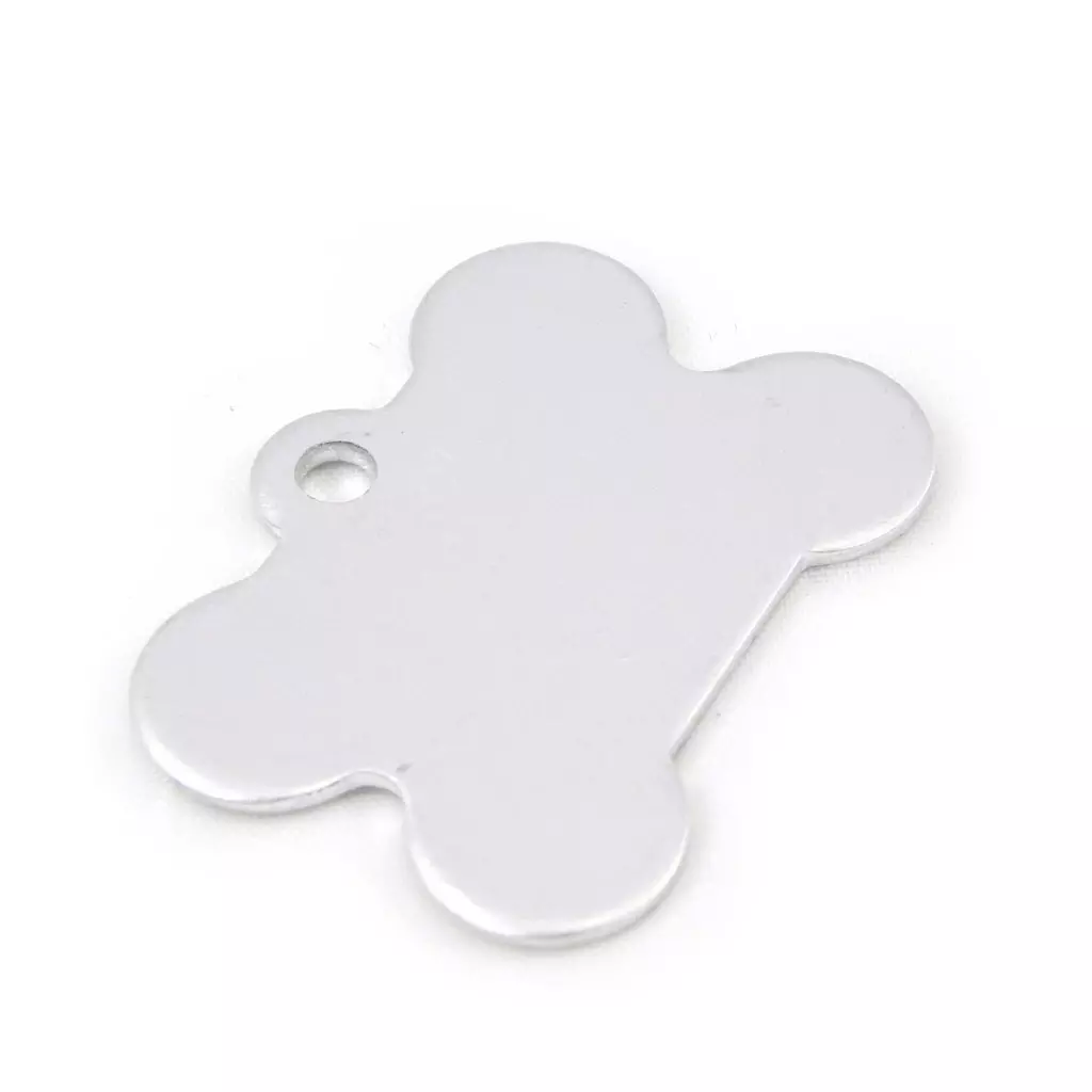 les trésors de lily Médaille Animaux 'Os' Argenté [C3721]