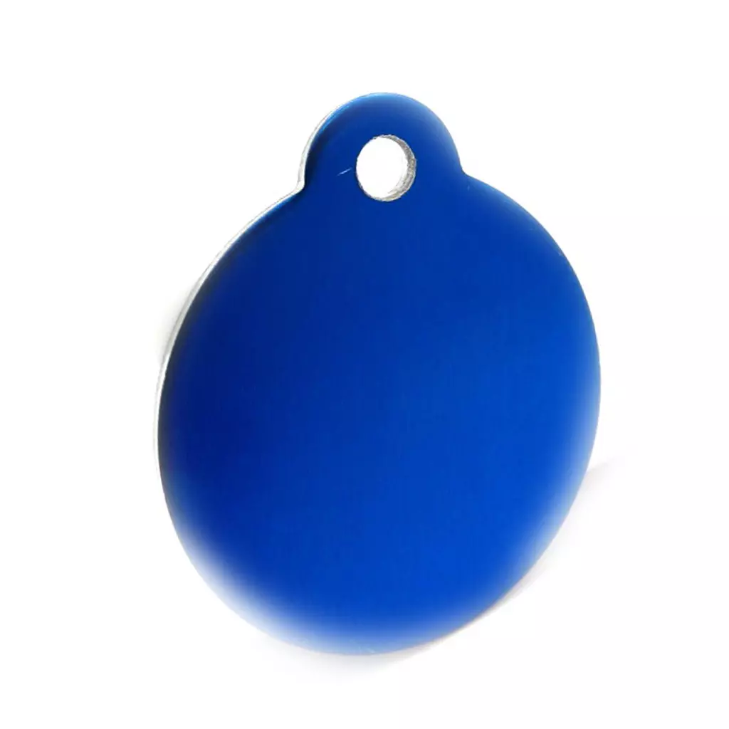 Les Trésors De Lily Médaille Animaux 'Rond' Bleu [C3733]