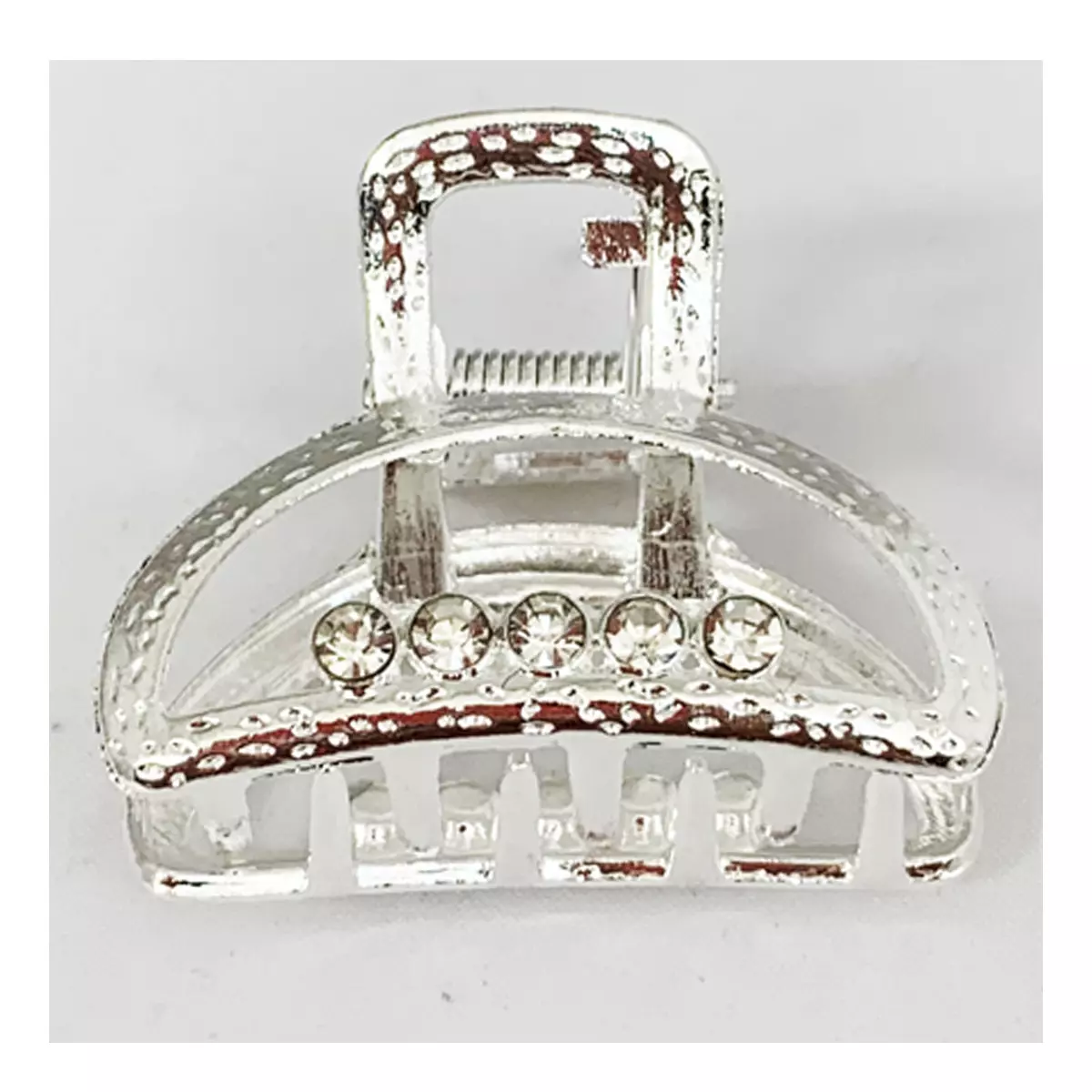 les trésors de lily Mini pince créateur 'Sissi' argenté 40x30 mm [R7281]