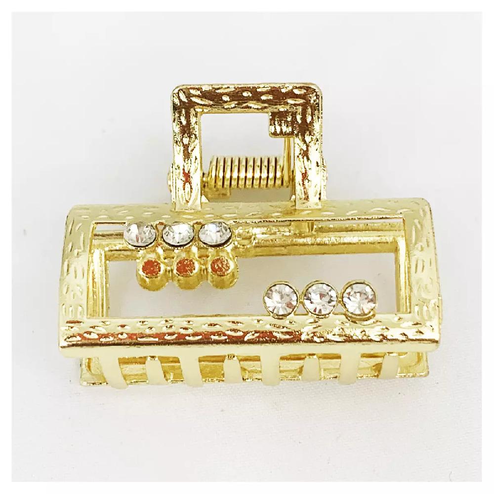 les trésors de lily Mini pince créateur 'Sissi' doré 40x28 mm [R7285]