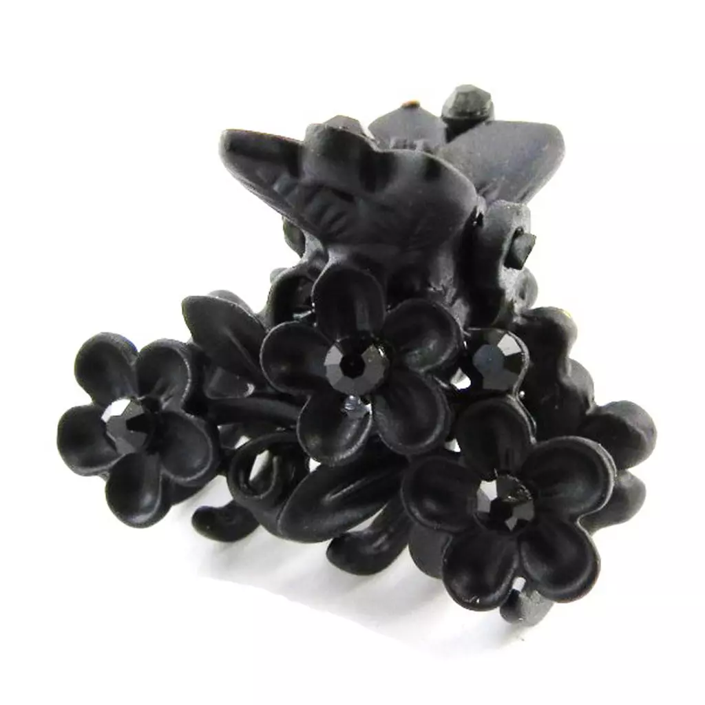 les trésors de lily Mini Pince créateur 'Sissi' noir 25x20 mm [J1711]