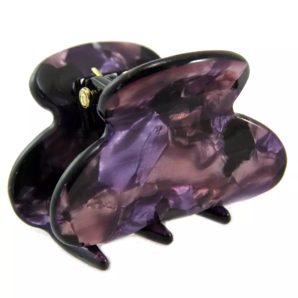 les trésors de lily Mini pince créateur 'Sissi' violet 30x20 mm [P6072]