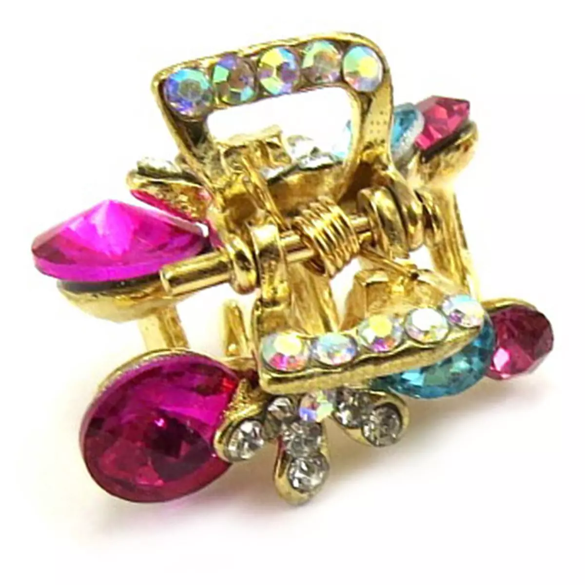 Les Trésors De Lily Mini Pince 'Scarlett' Tutti Frutti 25x20 Mm [R6711]