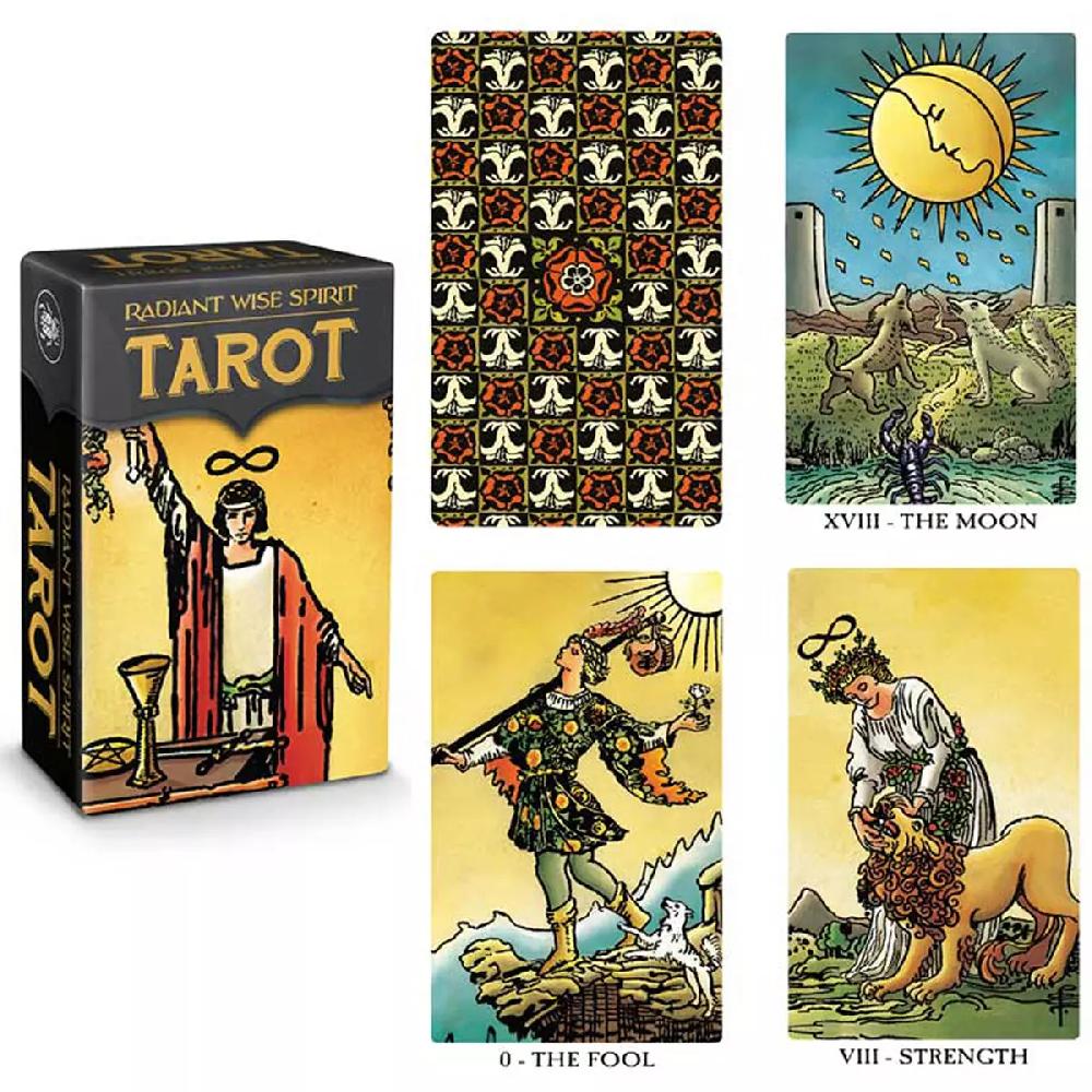 les trésors de lily Mini tarot créateur 'Radiant Wise Spirit' 9x6x4 cm [A0204]